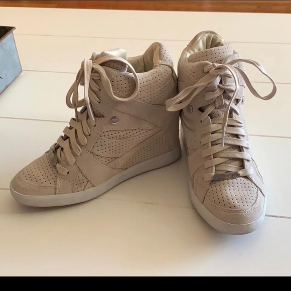 Women's Coach Wedge Sneakers Size 6 - Picture 3 of 5